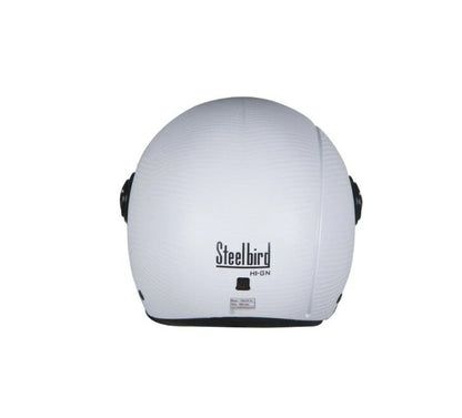 Frost Dashing White Open Face Smoke Visor Helmet for S Size 540MM