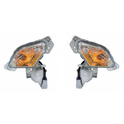 Turn Signal/Parking Light Pair for Mazda CX-3 (2016–2020) MA2530120, MLX-PAIR-SHE3477-121-1-CL360A50