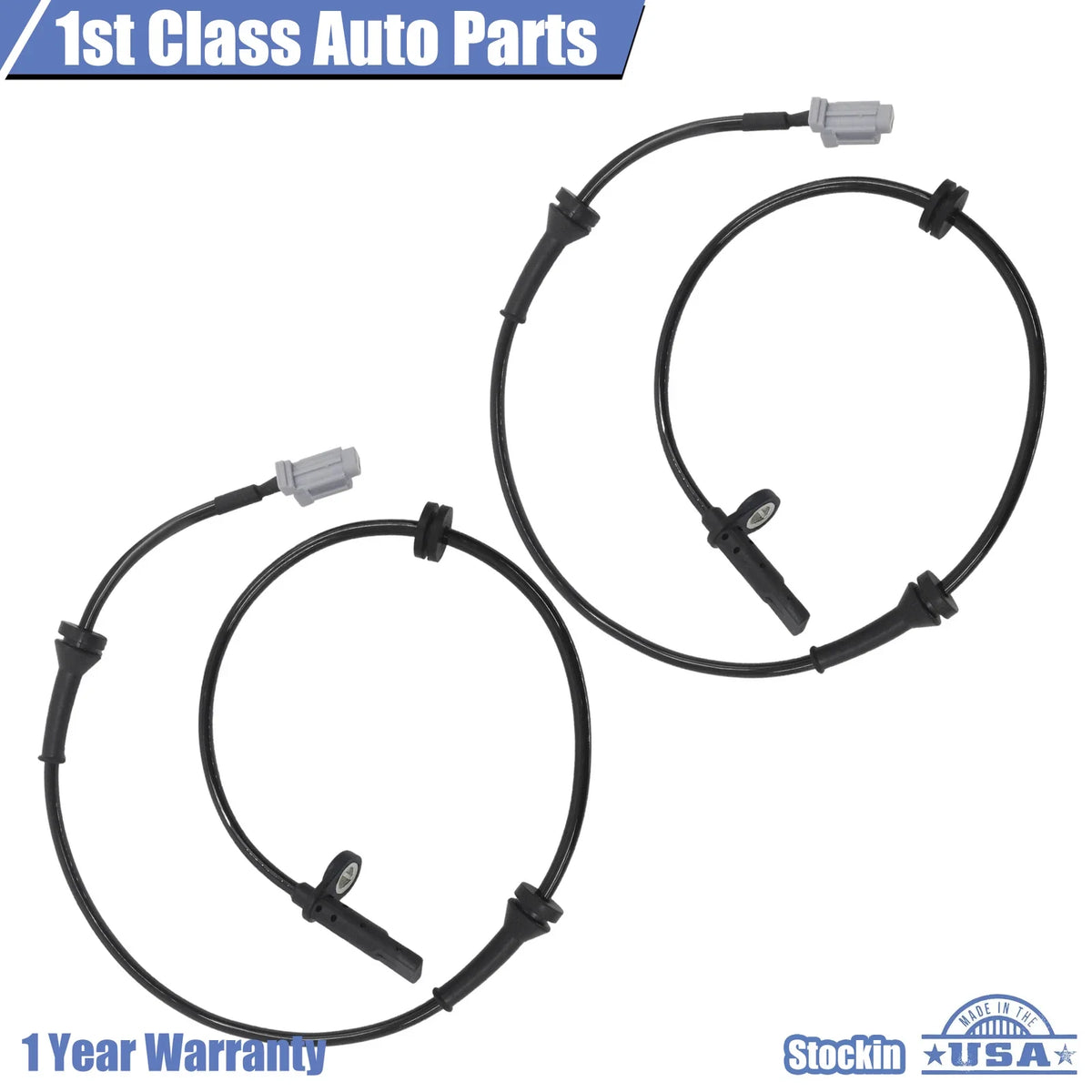 2X ABS Wheel Speed Sensor for Nissan Rogue X-Trail (2008–2011)