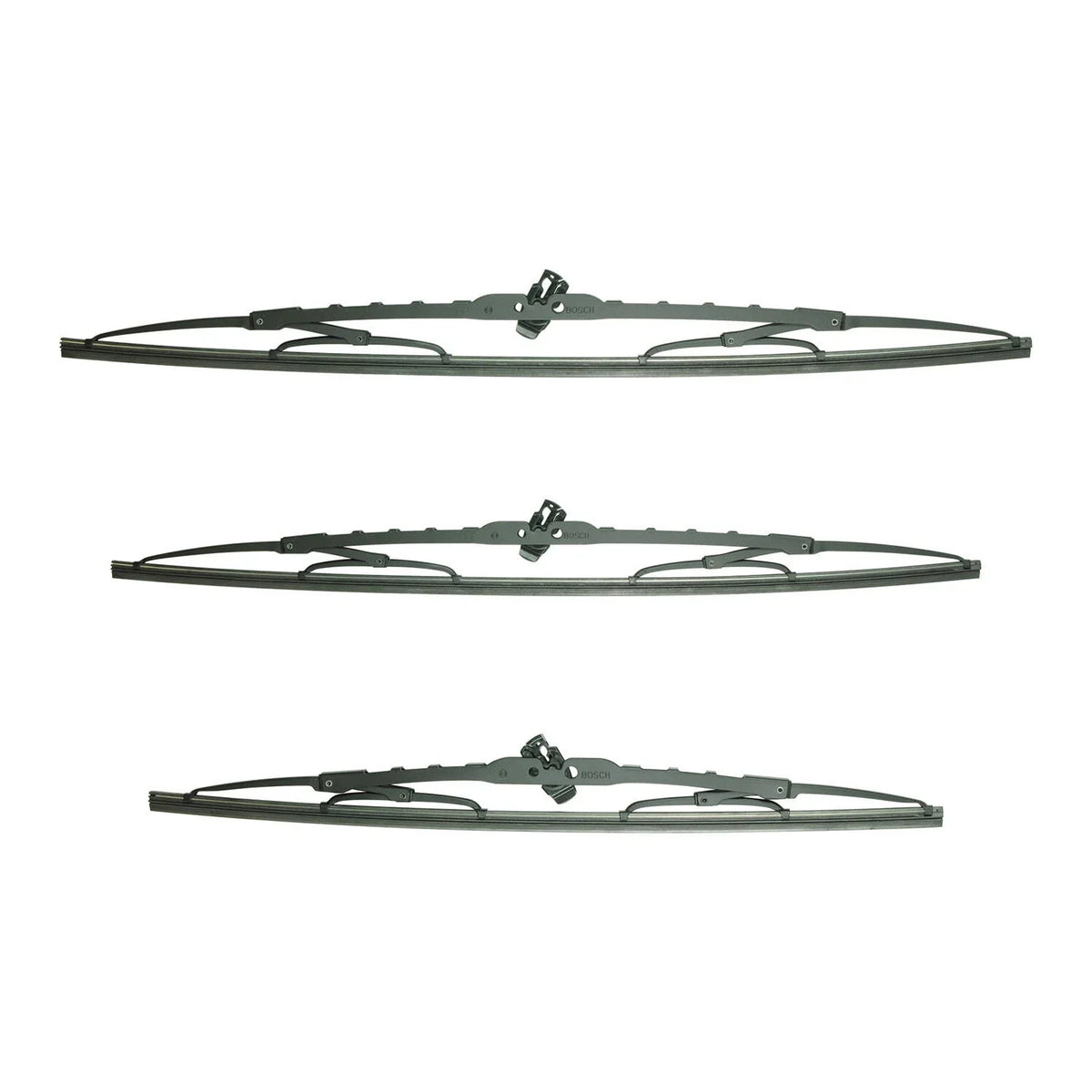 Set of 3 Bosch DirectConnect Windshield Wiper Blades for (21", 19", 18")