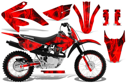 Graphic Stickers +#PLT/RIM Decals for Honda CRF80 CRF100 (2011–2016)