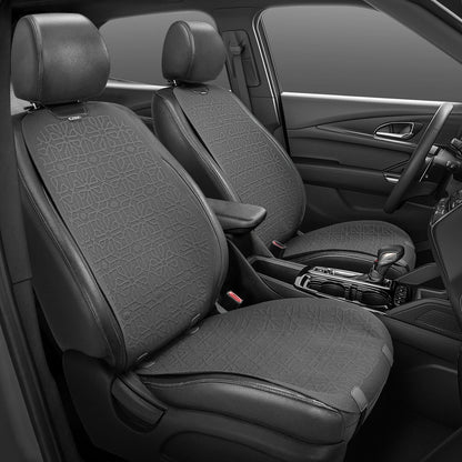 Set of 4 Protex Series Seat Covers for Universal Fit Car Truck Grey