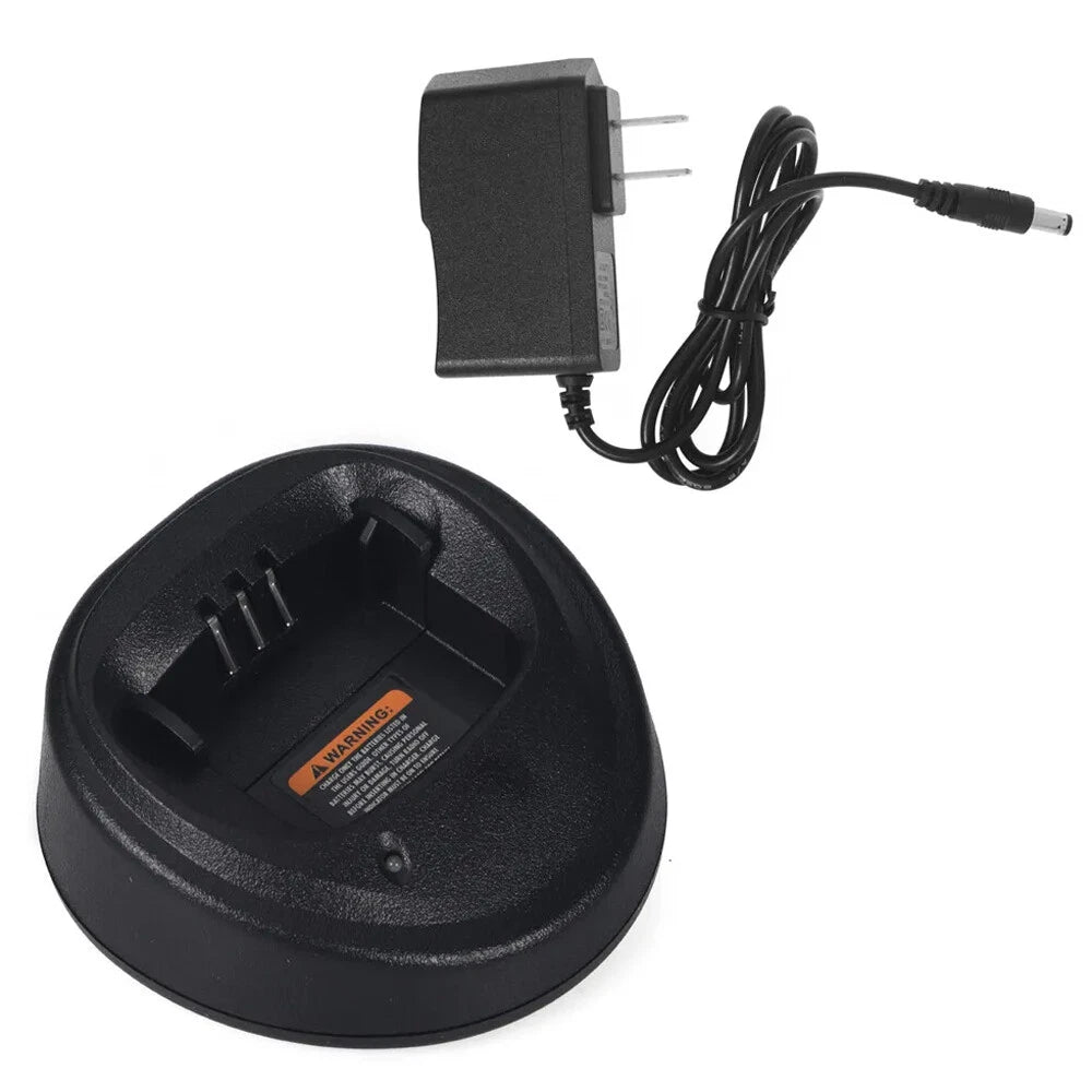 2PC Battery Charger for Motorola Radio Walkie Talkie CP150 CP200 CP040 PR400