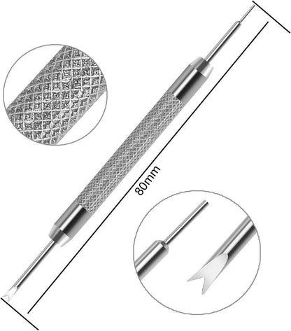 460 Pcs Stainless Steel Watch Band Spring Bars 6-25mm Diameter