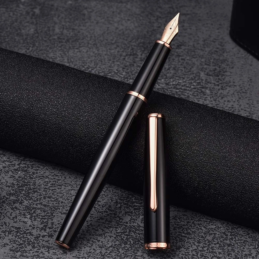 Black Metal Fountain Pen for HongDian (No Part Numbers)