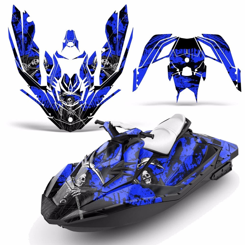 Graphic Stickers Decals for Sea-Doo Bombardier Spark 2UP (2014–2016)