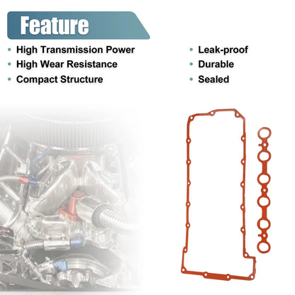 Set of 1 Valve Cover Gasket No. 11127581215 for BMW 325i (2006–2013) Rubber
