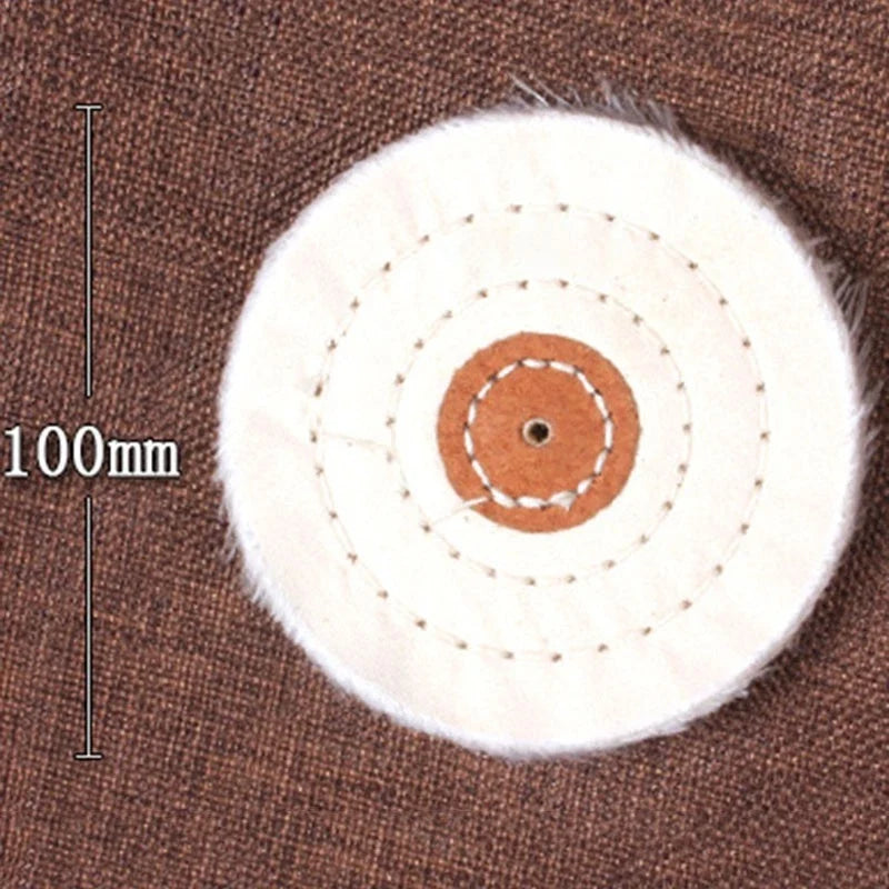 Cloth Buffing Polishing Wheel for Metal Aluminum Ceramic (Set of 4)