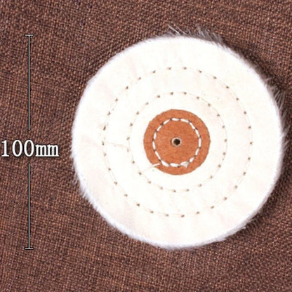 Cloth Buffing Polishing Wheel for Metal Aluminum Ceramic (Set of 4)