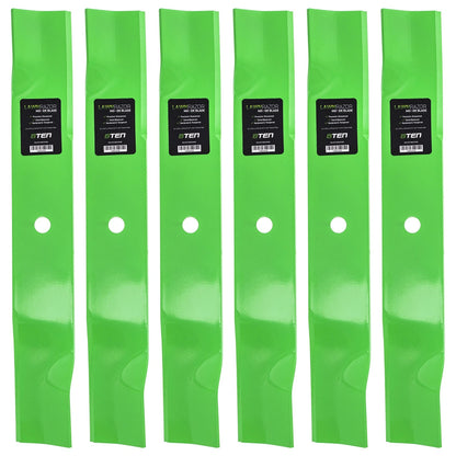 6-Pack LawnRAZOR Mower Blades for Craftsman Z8200 Z8600 (742-04415, 942-04415)