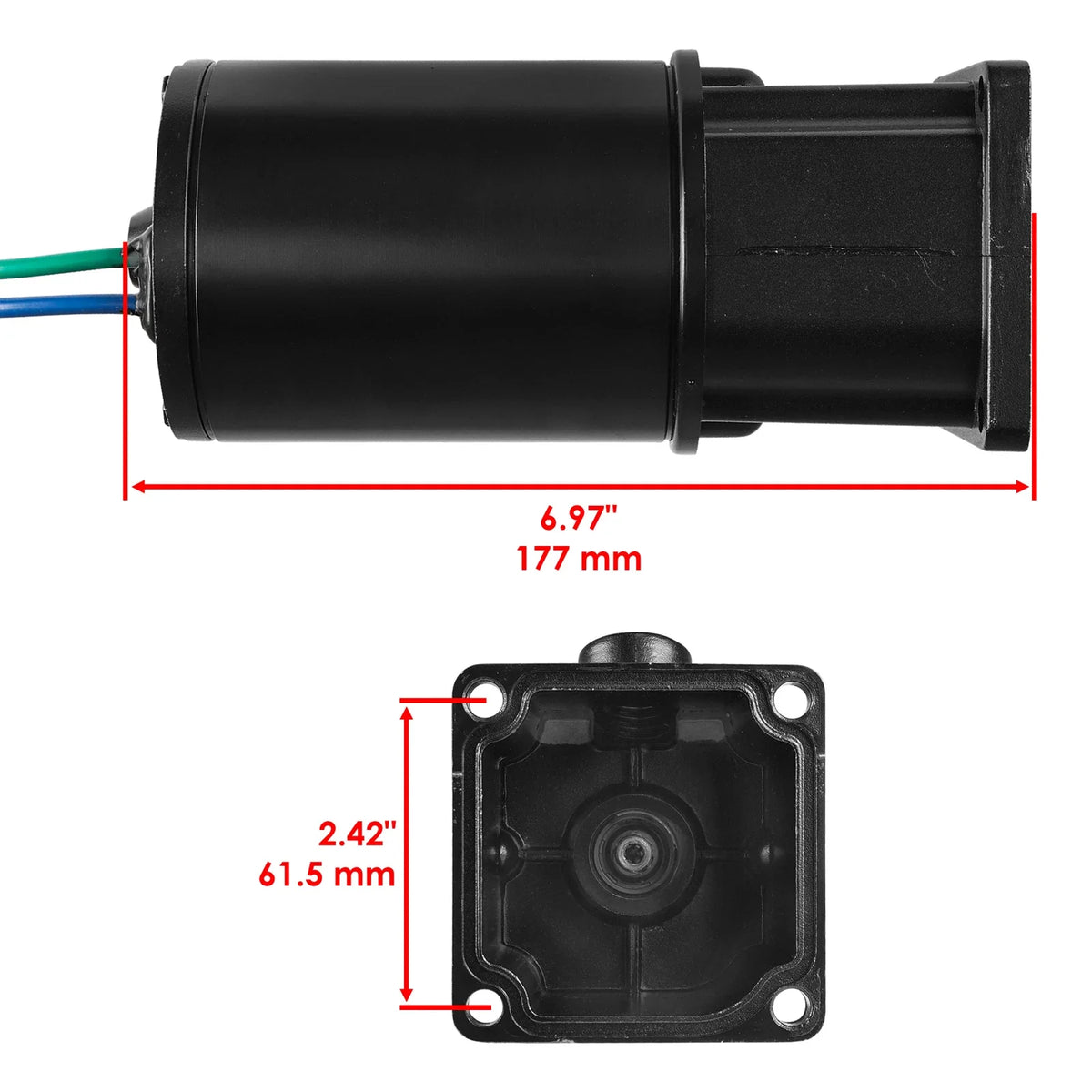 Power Tilt Trim Motor for Mercury Force 120 (1995–1997)