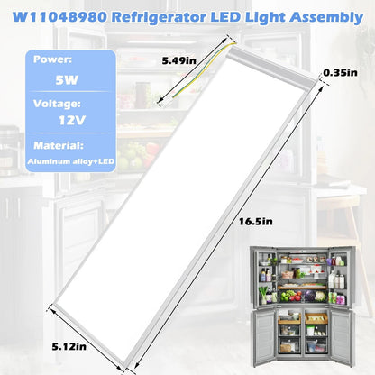 Refrigerator LED Light Assembly for Whirlpool WR (Compatible)