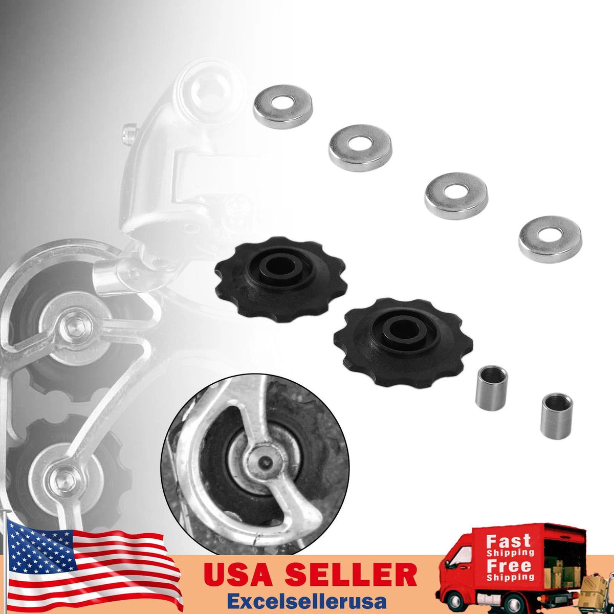 6mm Derailleur Jockey Wheel Pulley Conversion Kit for Vintage Simplex Suntour UE