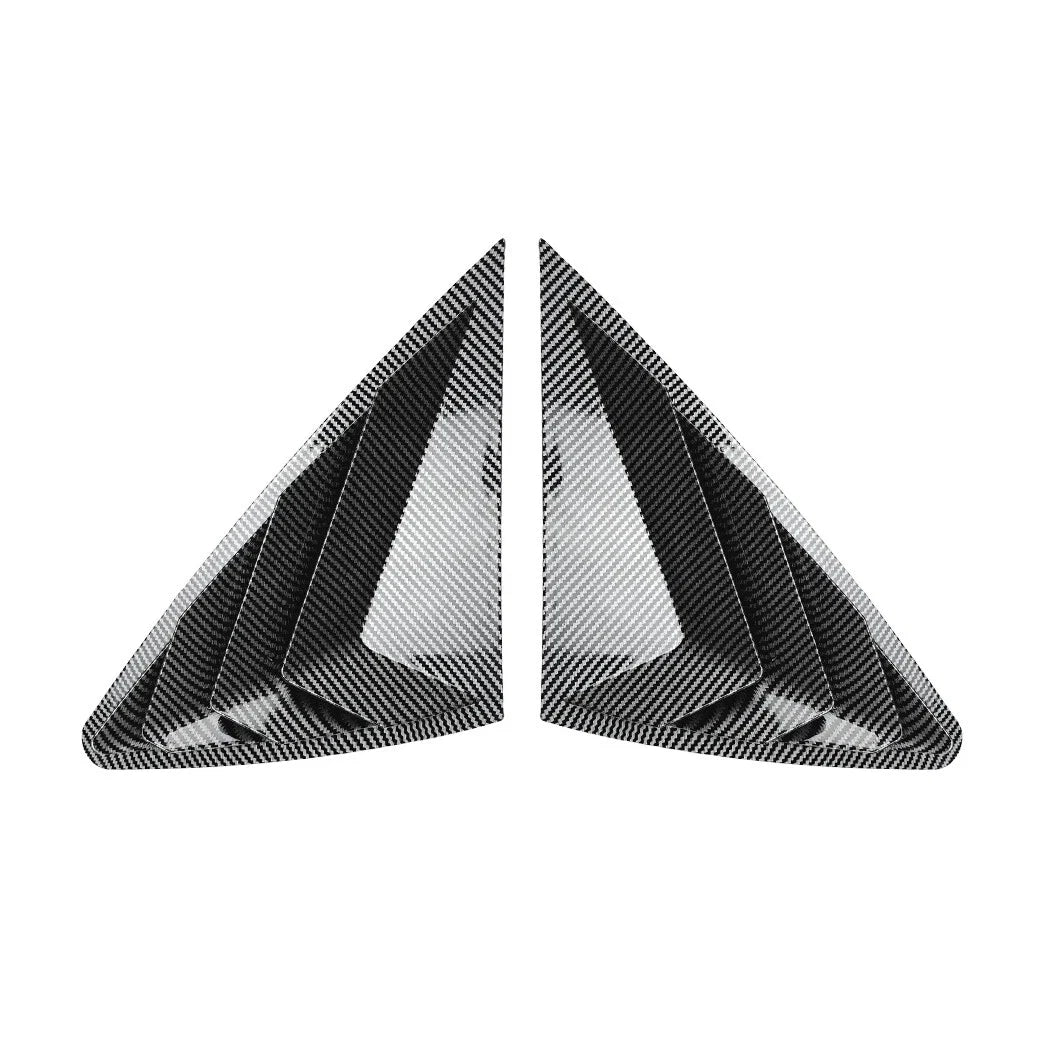Carbon Look Rear Window Louver Shutter Trim for Benz GLC-Class Coupe (2024)