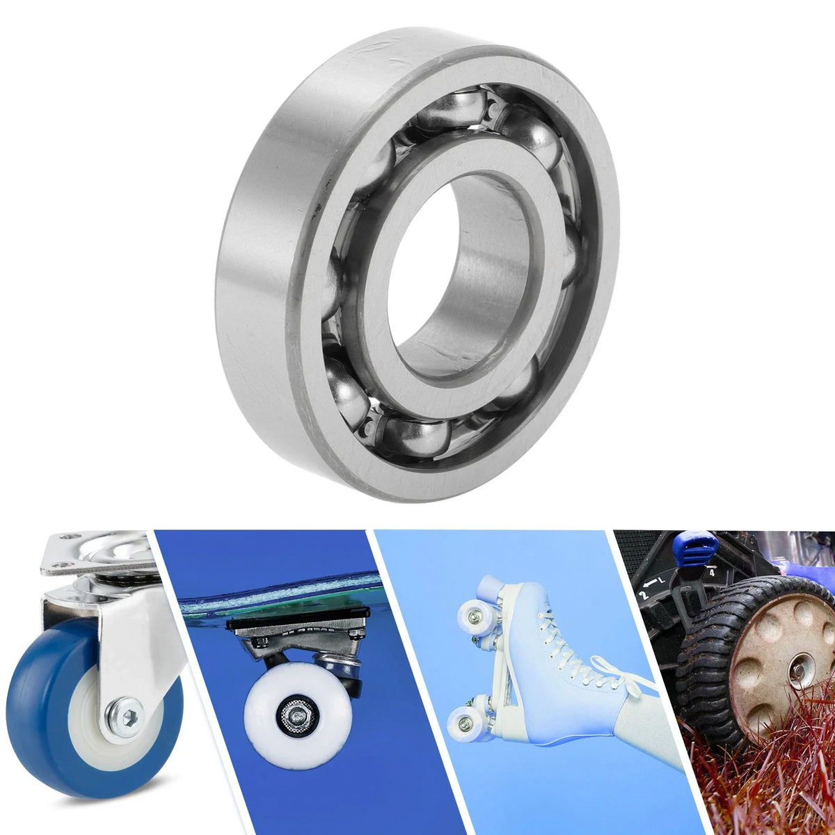 Deep Groove Ball Bearing 6307 for Scooter Skateboard Wheel (35x80x21mm)
