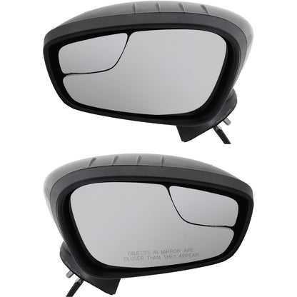 Set of 2 Mirrors for Ford Fiesta Sedan