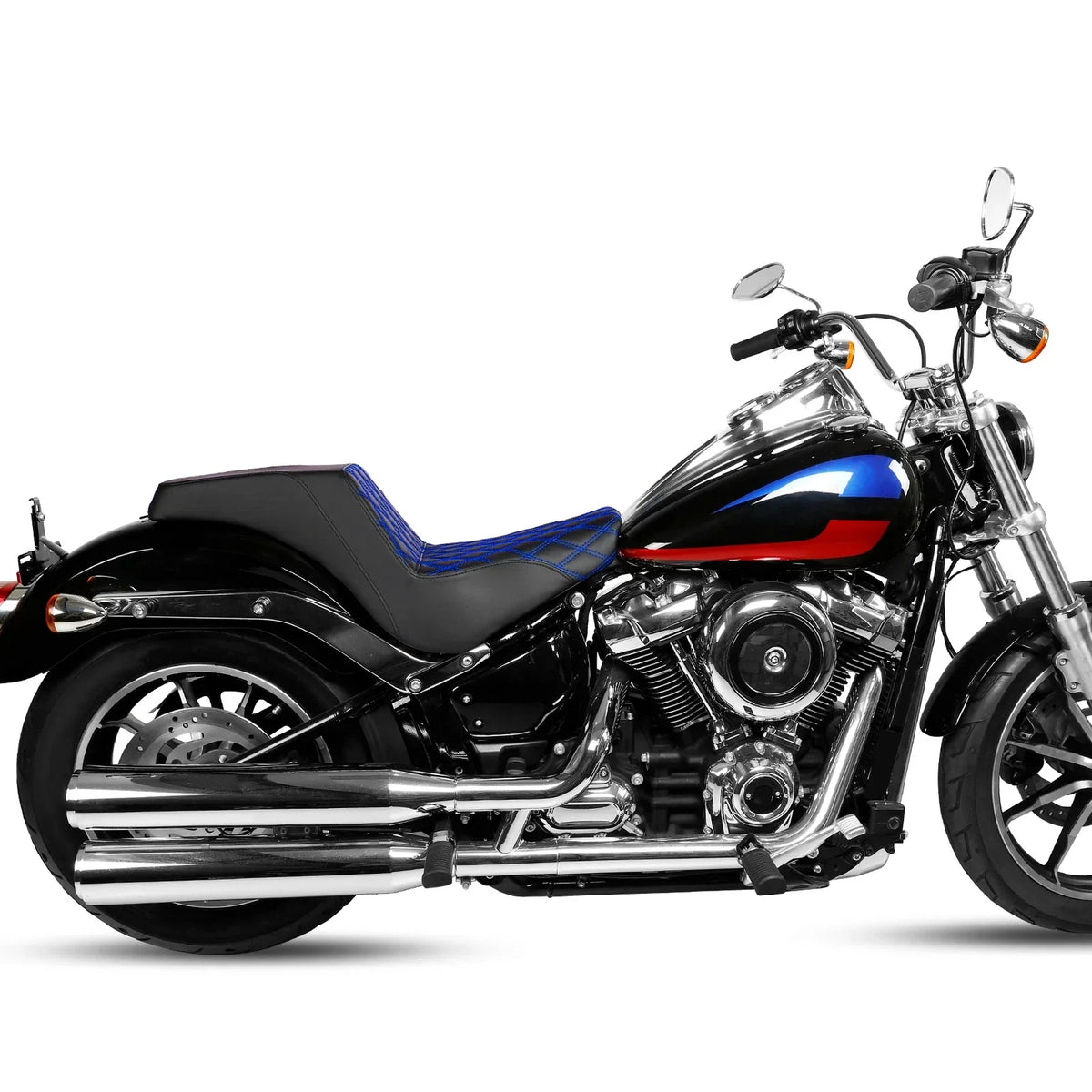 Driver Passenger Gel Seat for Harley Softail Street Bob (2018 - 2025)