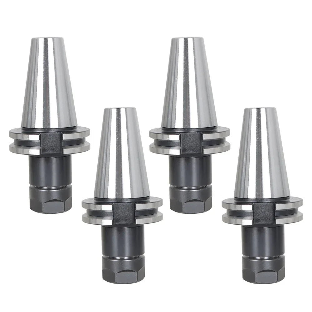 Set of 4 CAT40-ER20 Collet Chucks Tool Holder 2.76" Gage Length