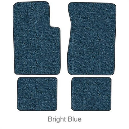 Set of 4 Loop Floor Mats for Chevy II/Nova (1962–1967) 15065-62-05