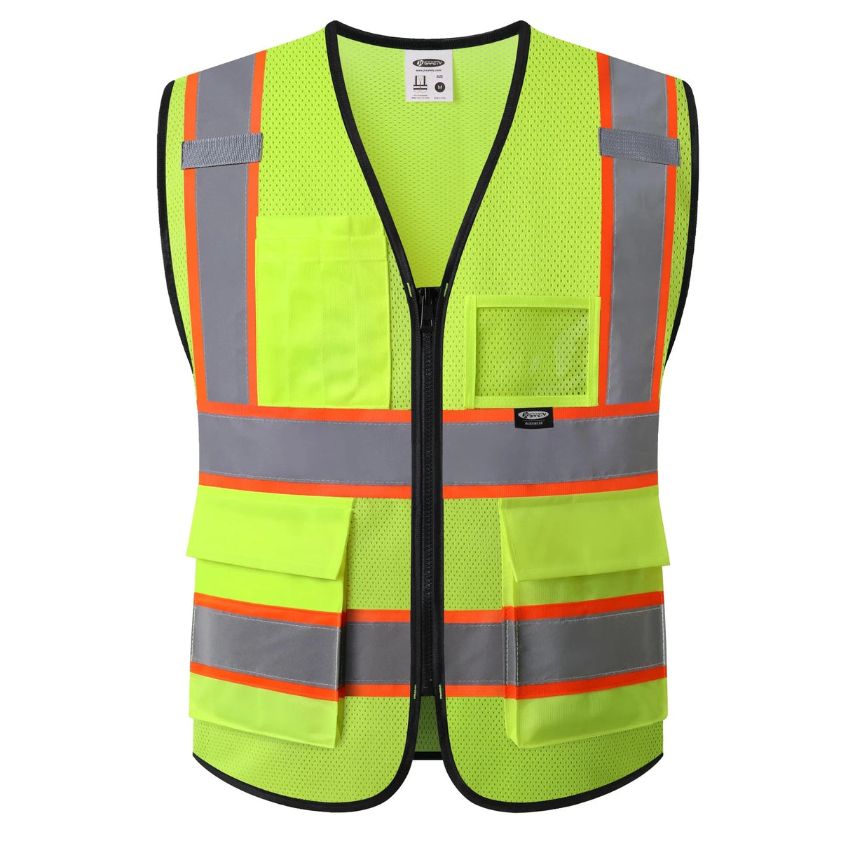 Safety Vest for Men Women Hi Vis with Pockets, Yellow
