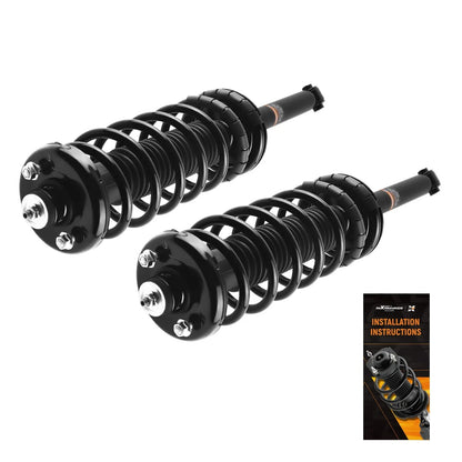 Set of 2 Rear Struts with Coil Spring for Acura TL (1999–2003) & Honda Accord (1998–2002)