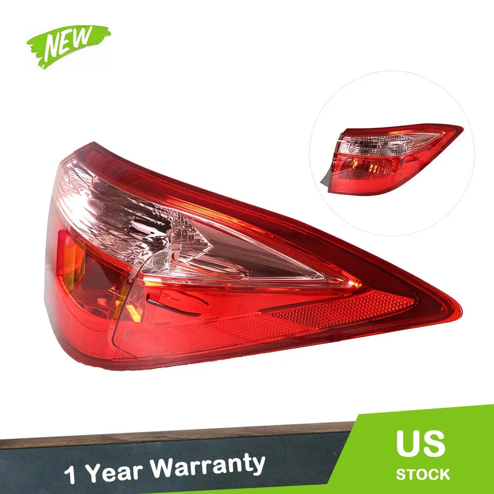 Taillights for Toyota Corolla Sedan (2017–2019) Right Replacement Lamps