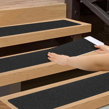 5X Non-Slip Outdoor Stair Treads for Wooden Steps 6” X 24”