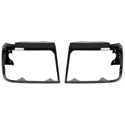 Headlight Trim Bezel Pair for Ford Bronco F150 F250 F350 (1992–1996)
