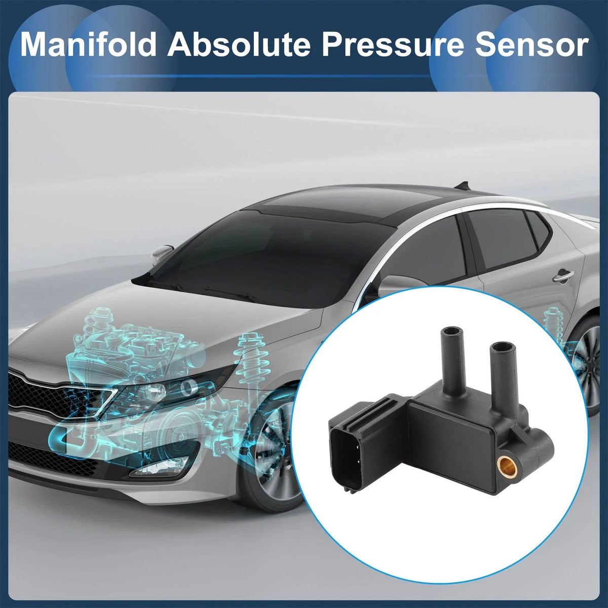 MAP Pressure Sensor for Ford Focus (2010–2019)