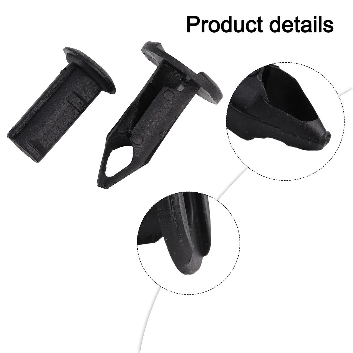 Set of 100 Push Pin Rivet Retainer Clips for ATV UTV