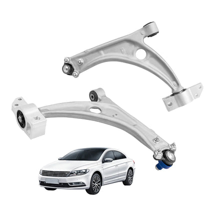 2X Front Lower Control Arm Kit with Ball Joint for Volkswagen Passat (2006–2010)