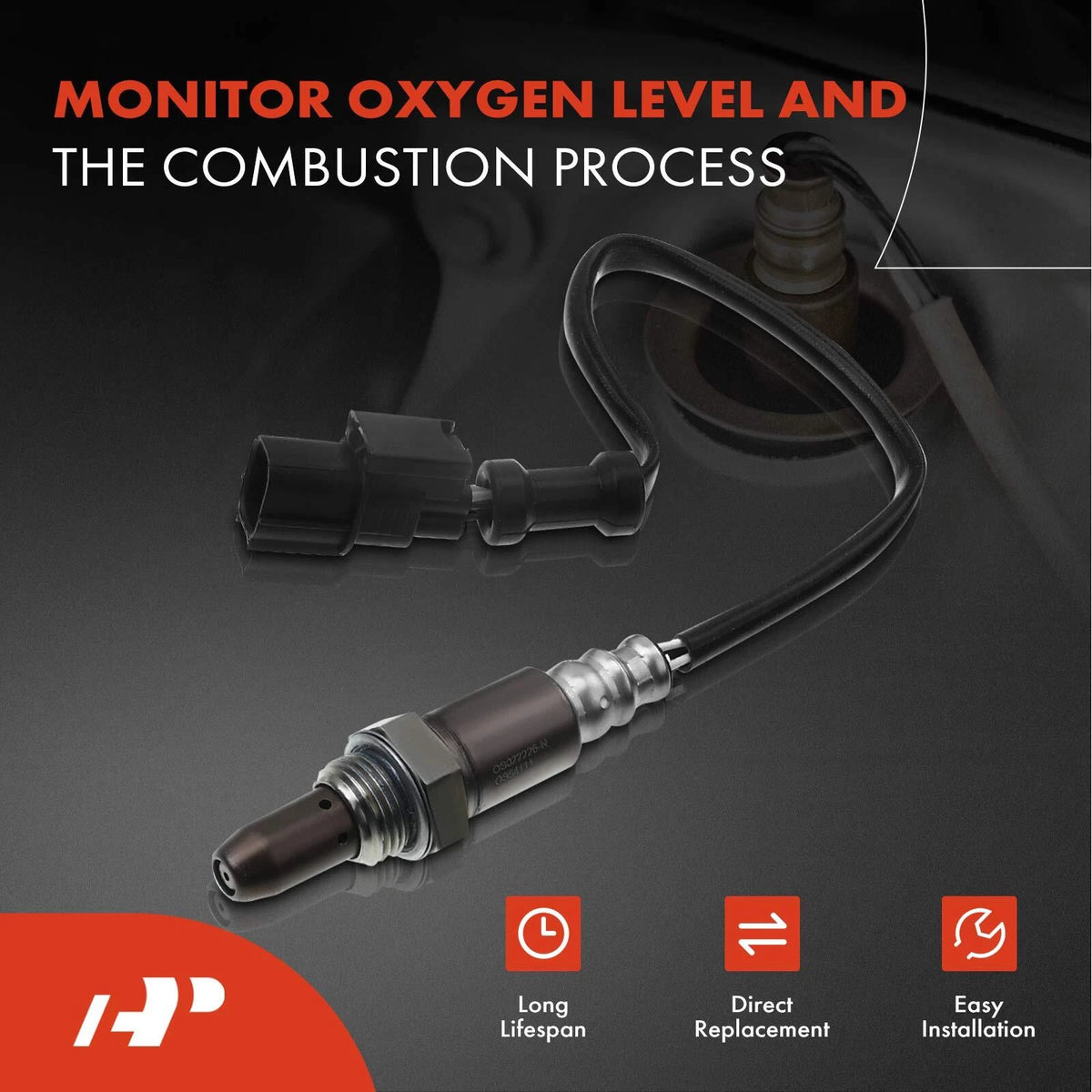 2X O2 Oxygen Sensor for Honda Fit (2007–2008) 213-4724, 234-9060, 250-24798, 250-54111