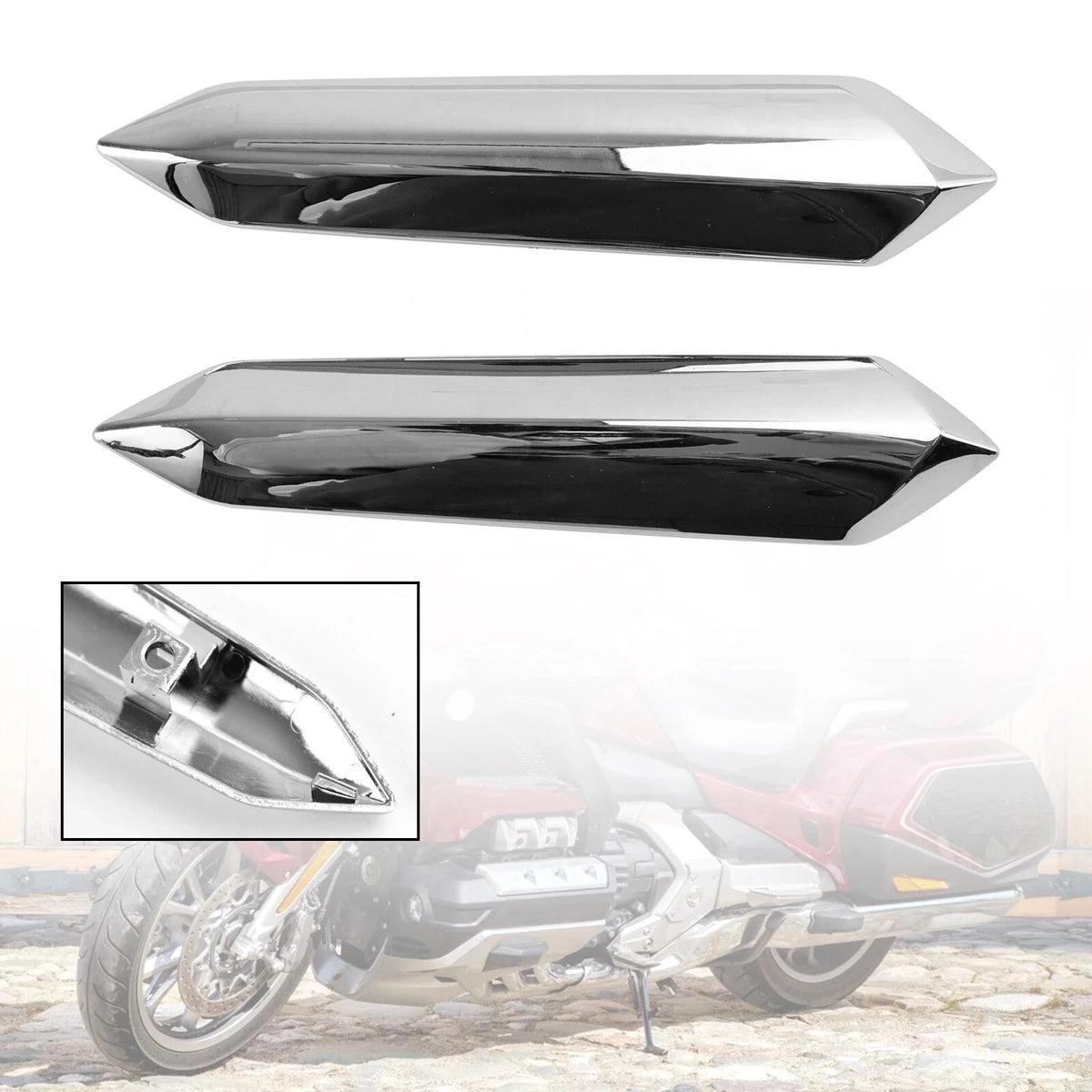 Windshield Strut Covers for Honda Goldwing GL1800 (2018–2022)