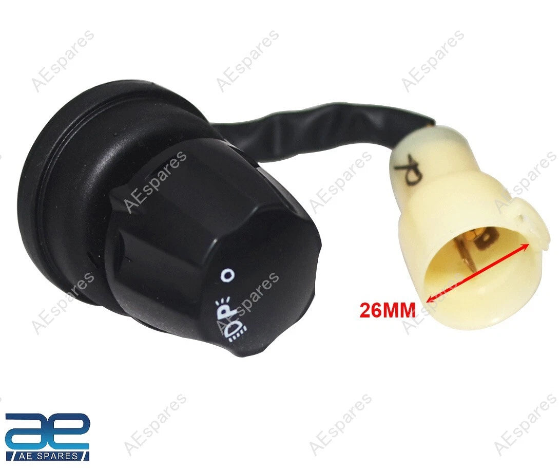 Light Switch Rotary With Coupler for Mahindra Tractor (OEM 000041132C99)