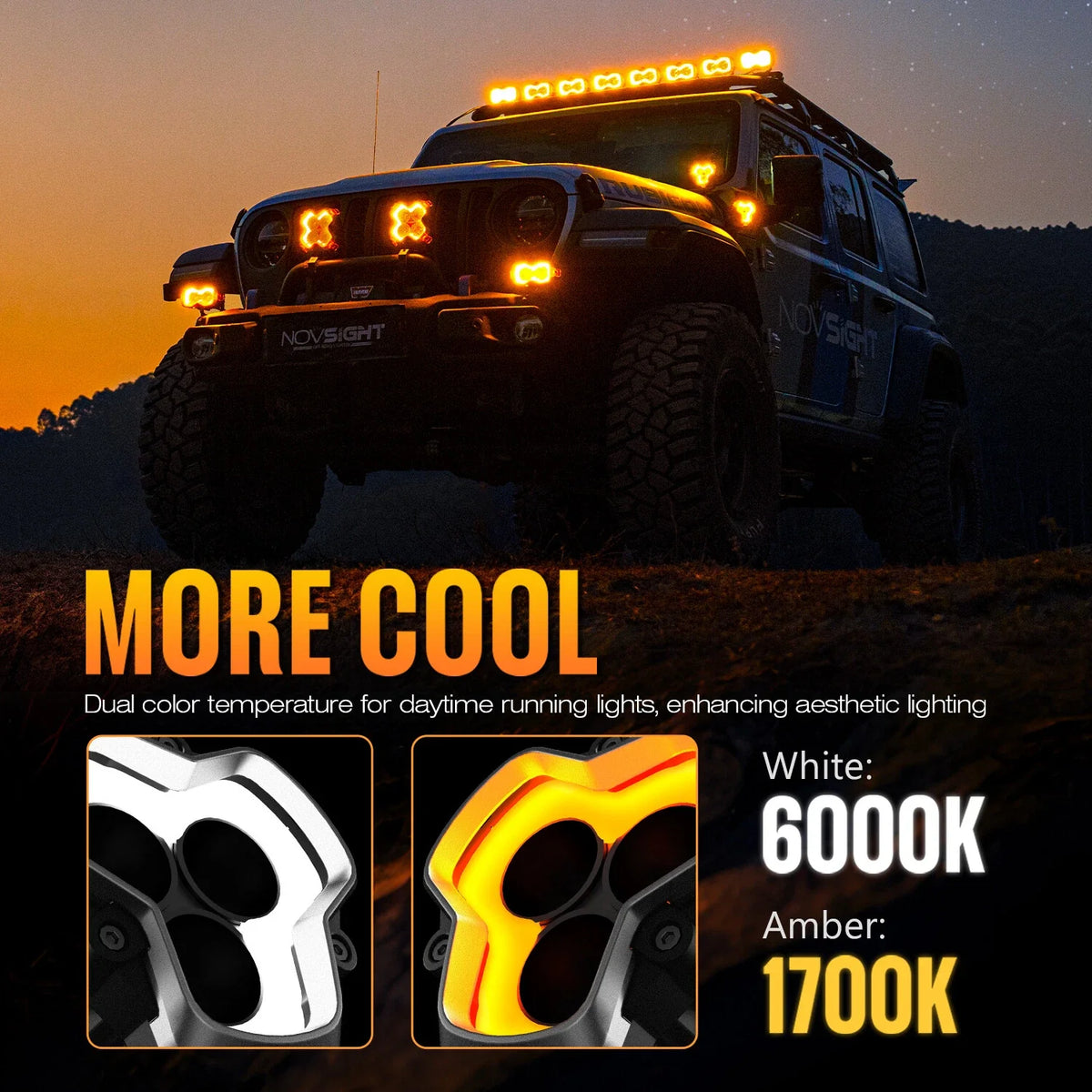 3" LED Work Pod Light for Truck (Off Road, Fog Beam)