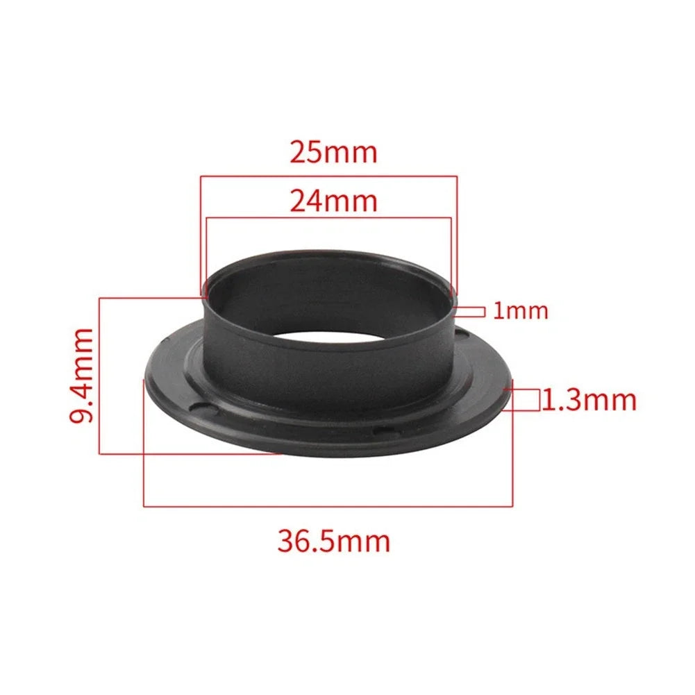 2X Bearing Protection Bracket Cover for Bike Accessories (Black)