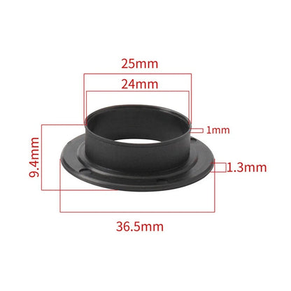 2X Bearing Protection Bracket Cover for Bike Accessories (Black)