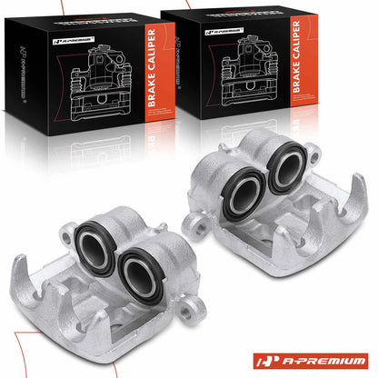 A-Premium Pair Front Brake Calipers for Mazda MPV (1992–1998, 2000–2006) - LA9533980, S10H3361X, LC623371X, LD4733990, S1Z13398Z
