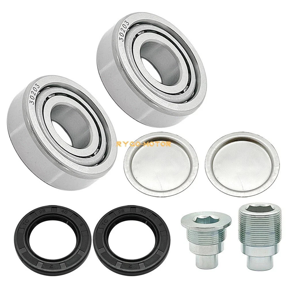 Swingarm Bearing Bolt Nut Seal Cap for Honda Foreman 400 TRX400FW (1995–2001)