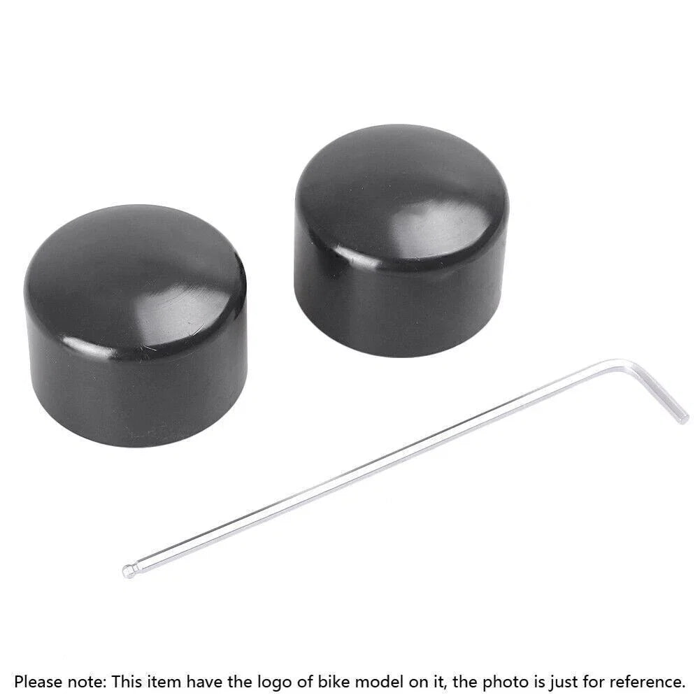 Axle Cap Nut Cover for Harley Dyna Fat Boy Softail Sportster