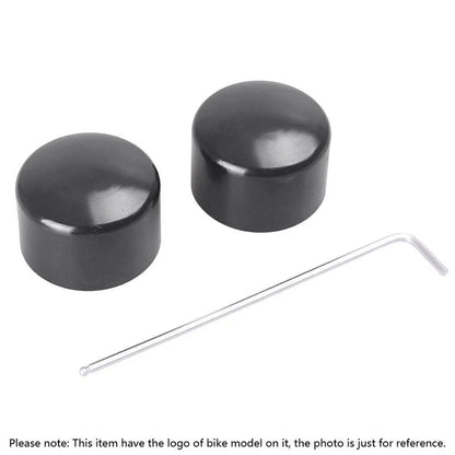 Axle Cap Nut Cover for Harley Dyna Fat Boy Softail Sportster