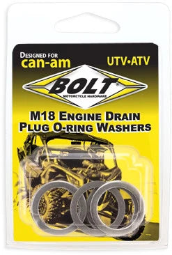 Set of 5 Bolt Engine Drain Plug Washers for RZR-CPR12