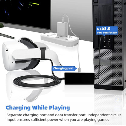16ft Link Cable for Quest 2 VR Headset (2020–Present)