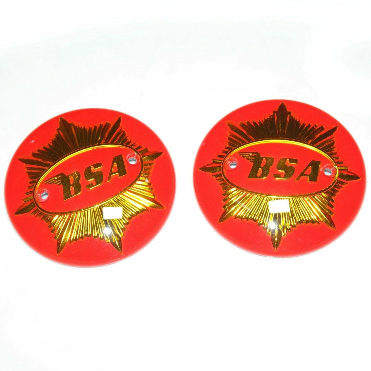 BSA Gold Star Petrol Fuel Gas Badge Emblem Decal Set