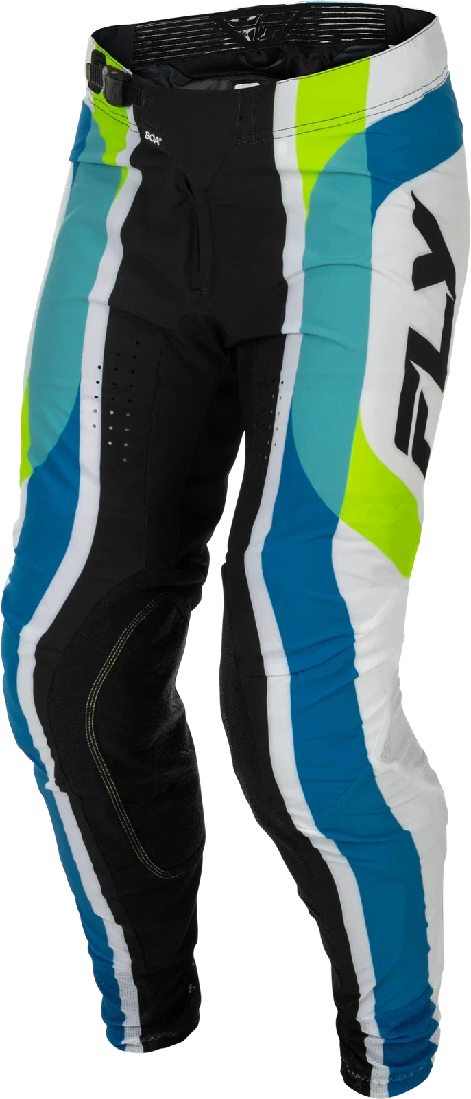 Fly Racing Lite LE Offroad Pants for Men US 36 (White Lime Blue)