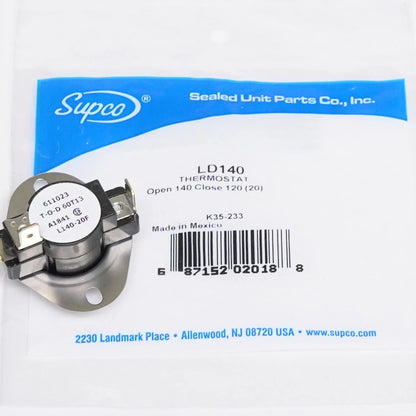 Heater Limit Thermostat for Maytag LD140-20 (3 Wire)