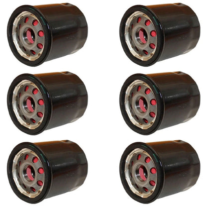 6 Pack Oil Filters for Kawasaki (2014–2019)
