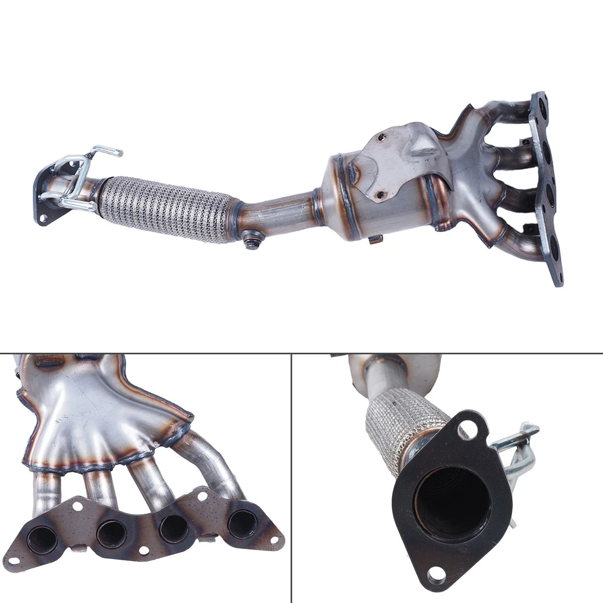 Exhaust Manifold Catalytic Converter w/ Gaskets for Ford Focus (2012–2018)