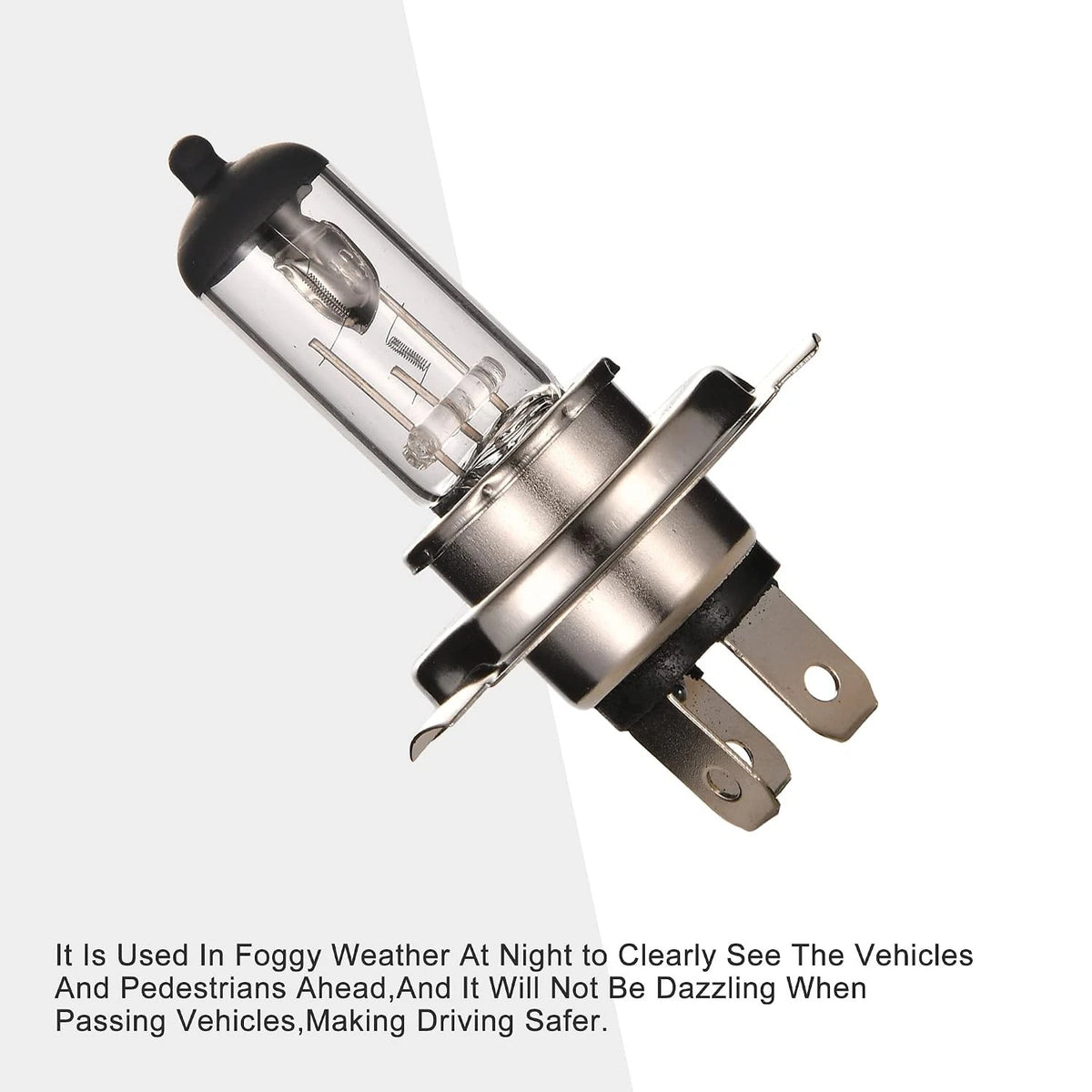 H4 Headlight Bulbs 12V 35W for 50cc 70cc 90cc (High Low Beam)