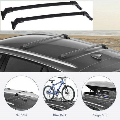 Set of 2 Roof Rack Cross Bars for Buick Envision (2016–2017) H167-5819, 5819